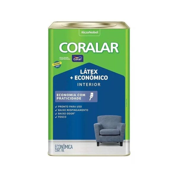 Coralar Latex mais econômica 18L palha do sertão