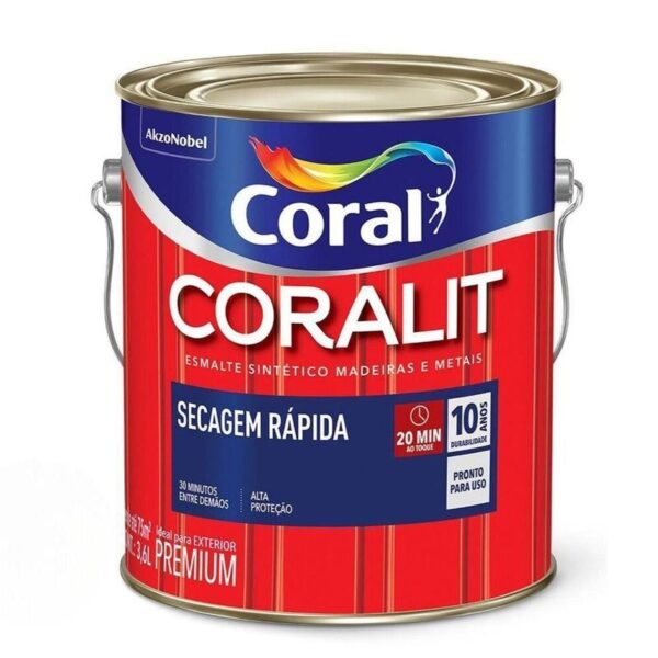Coralit secagem rápida exterior 3,6L Azul del rey