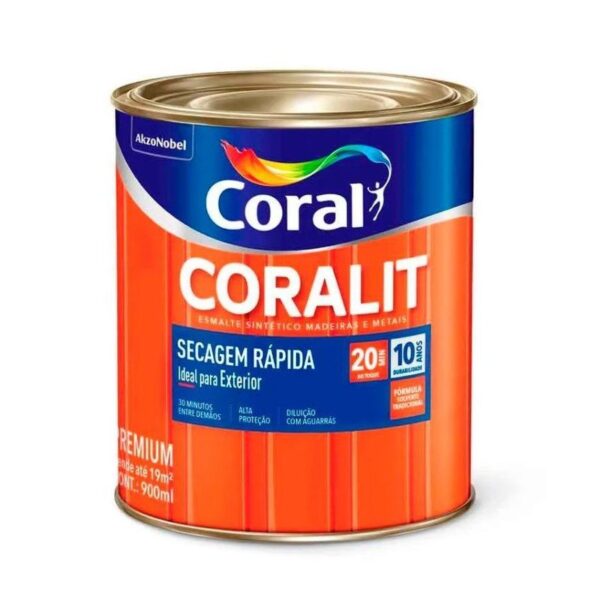 Coralit secagem rápida 750ml verde folha