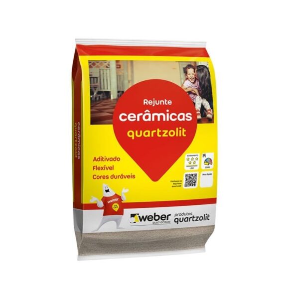 Rejunte Quartzolit 5kg Branco