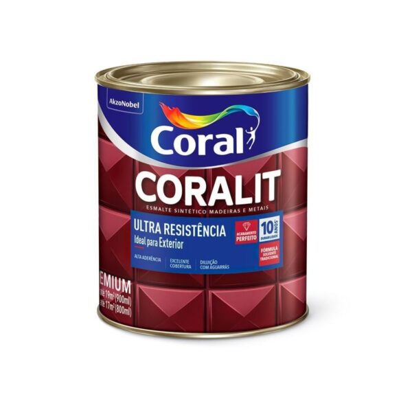 Coralar esmalte AB 3,6L marrom conhaque