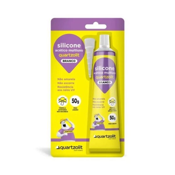 Silicone acético multiuso Quartzolit