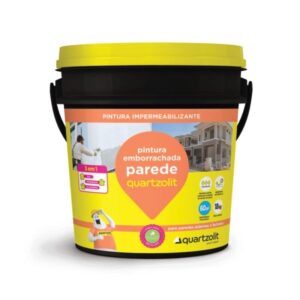 Impermeabilizante Quartzolit Pintura Emborrachada Parede 18kg