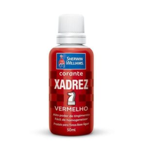 Corante Xadrez Bisnaga Vermelho Sherwin Williams