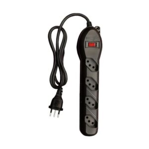 Filtro De Linha Qualitronix 4 Tomadas Bivolt Preto - QFL4.