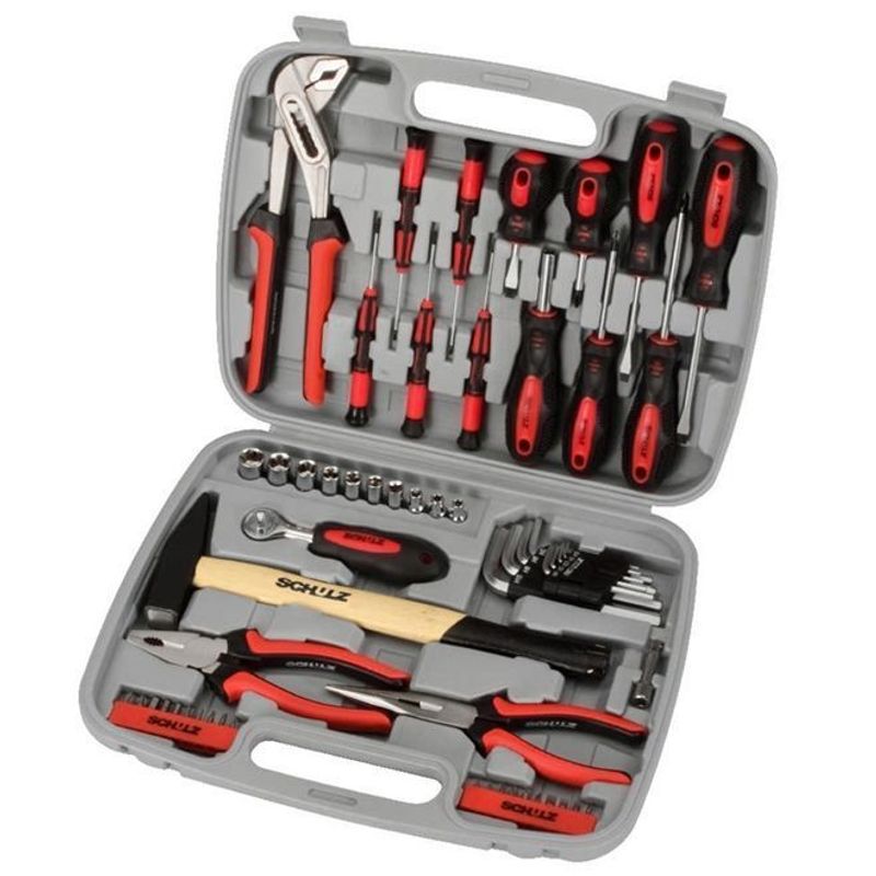 Kit Ferramentas Schulz Manual Hobbty 57 Peças*