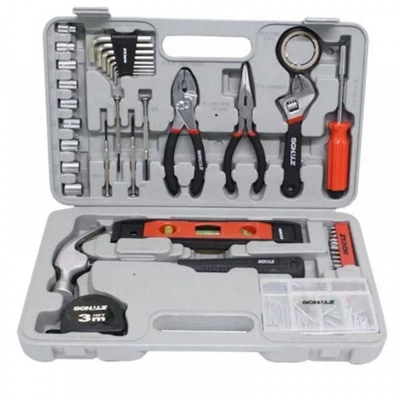 Kit Ferramentas Schulz Manual Hobby 100 Peças
