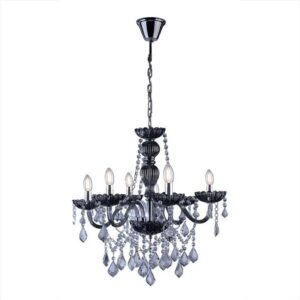 Lustre Startec Nice 5 Lâmpadas Fumê