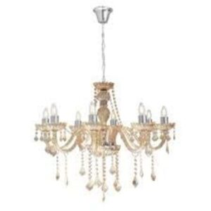 Lustre Startec Nice 8 Lâmpadas Champagne