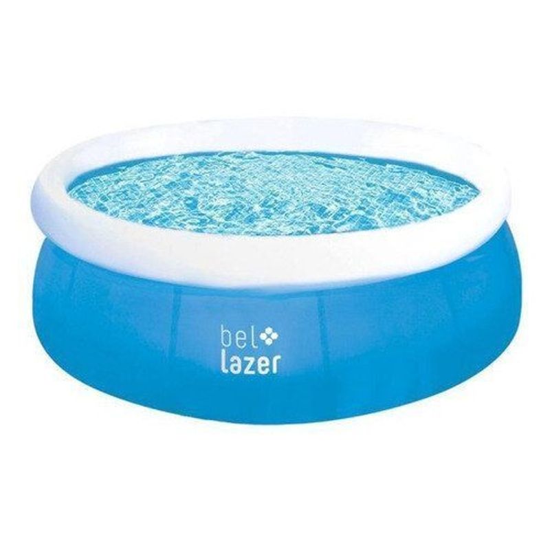 Piscina Redonda Belfix 1400 litros 183x63 azul - Imagem 2