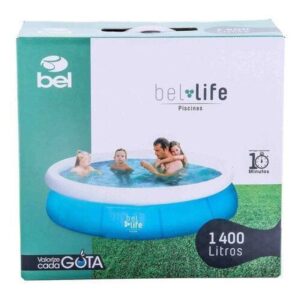 Piscina Redonda Belfix 1400 litros 183x63 azul