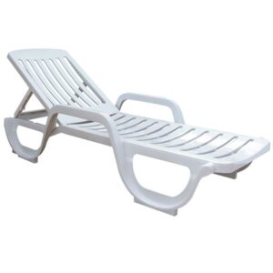 Espreguiçadeira Antares Pitangui Branca (Somente Retira )