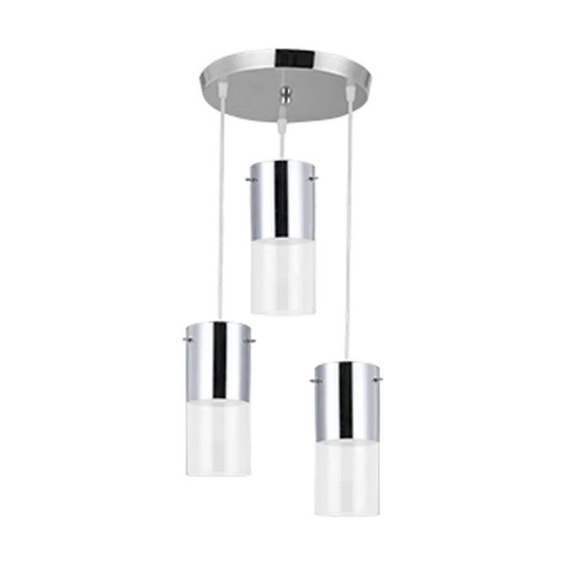 Pendente Bronzeart Frist 23cm 3 Lâmpadas E-27 AX294103PD