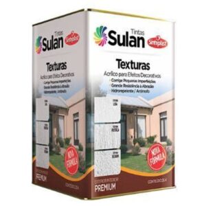 Textura Rústica Sulan Lata 25Kg Branca