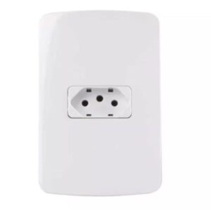 Conjunto Tomada 2P+T 10a-250v 4x2 Branco B3