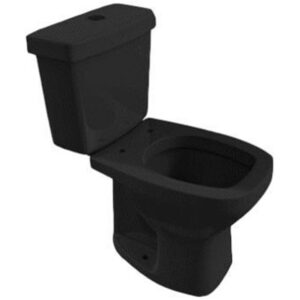 BACIA FIORI LIRIO P/ CAIXA ACOPLADA PRETO*