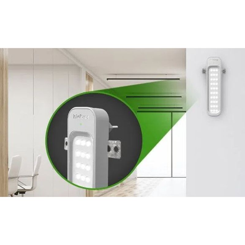 Luminária de Emergência Intelbras 30 Leds ref.LEA 150 - Imagem 4
