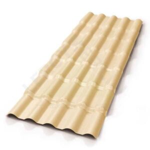 Telha Colonial de PVC Itec 2.30 X 0.88 Marfim 2.20mm