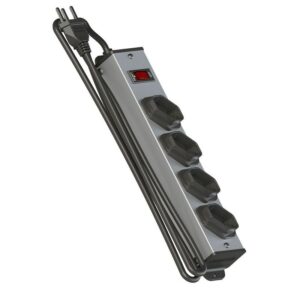 Filtro de Linha Metálico Qualitronix 4 Tomadas