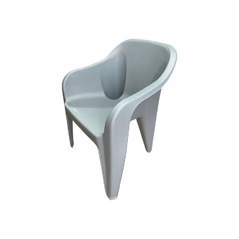 Poltrona Plástica Reforçada JR Plásticos Resist 200kg Branca