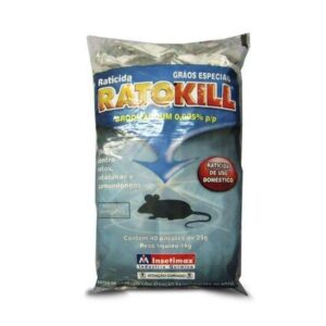 Raticida Ratokill Insetimax Grãos Especiais 25g