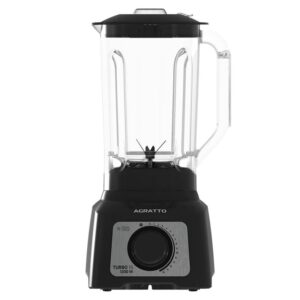 Liquidificador Agratto Turbo 1200W 3,2L Cristal Preto 127V - ALIQ05N-01