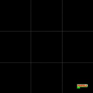 Porcelanato Delta 72x72 Nero Polido Extra