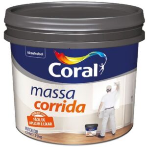 Massa Corrida Coral PVA Balde 25kg