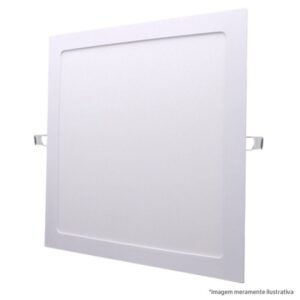 Painel LED Embutir Empalux 12W Quadrado 6000K